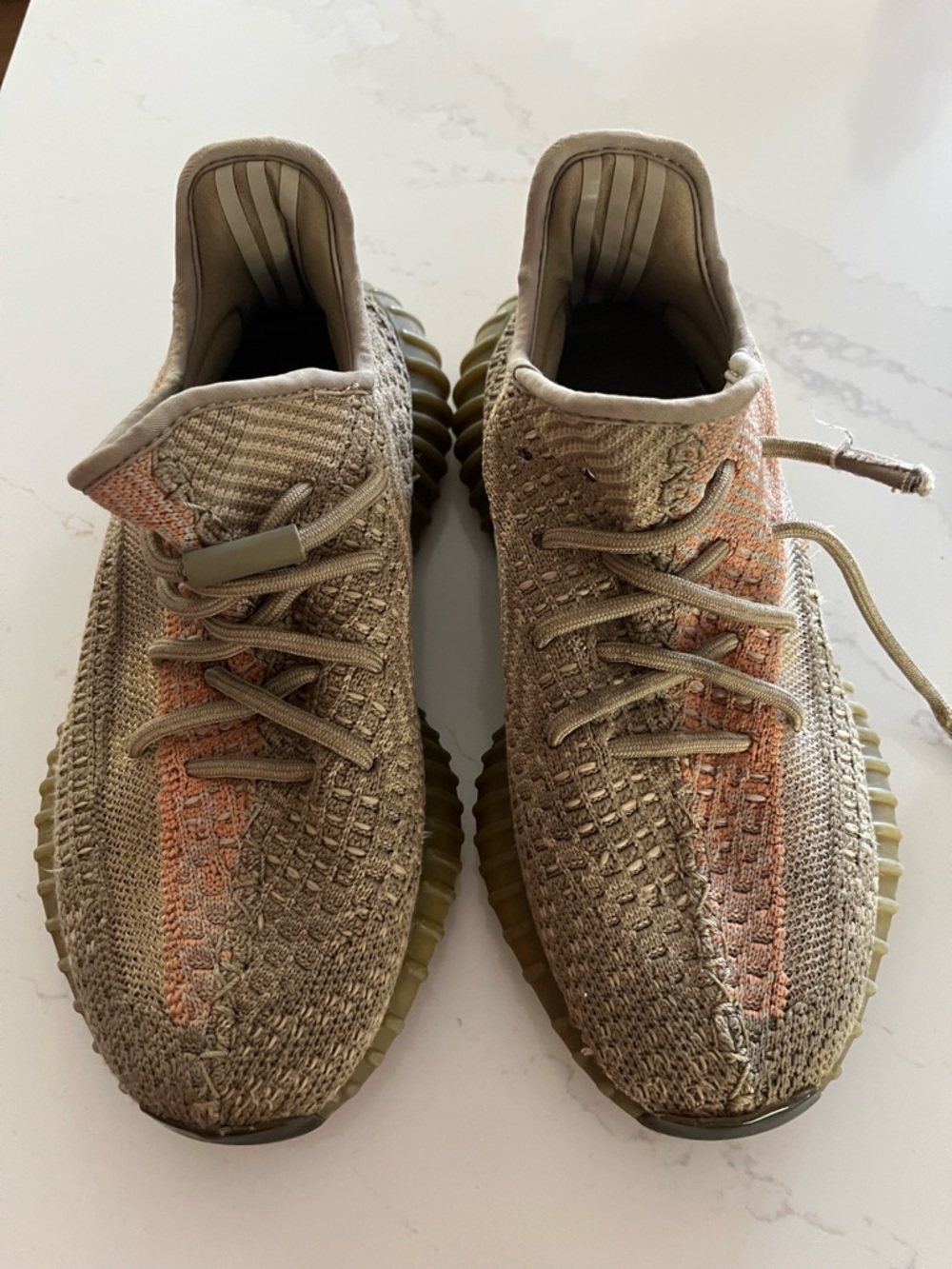 Adidas Yeezy Boost 350 V2 Sand Taupe Women’s 7, Men’s 5 *needs new laces*